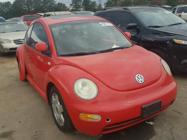 3VWCF21C6YM448944 - 2000 VOLKSWAGEN NEW BEETLE RED photo 1