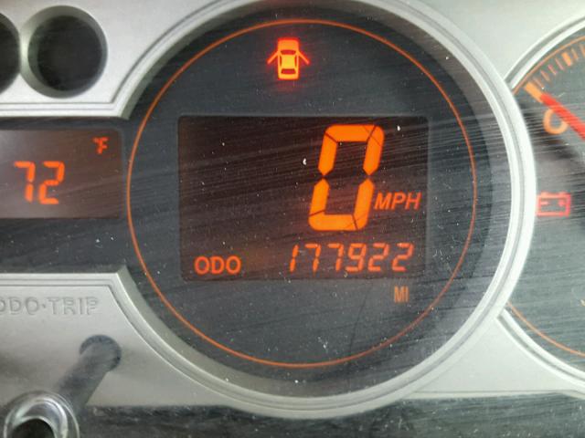 JTLKE50E091064800 - 2009 TOYOTA SCION XB Plata foto 8