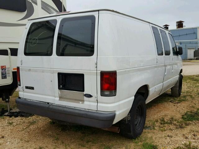 1FTNE24L94HA52791 - 2004 FORD ECONOLINE WHITE photo 4