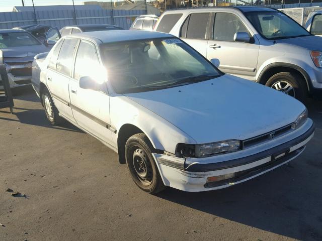 1HGCB7650MA135175 - 1991 HONDA ACCORD LX WHITE photo 1