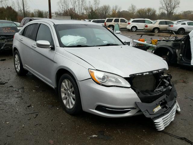 1C3CCBBB6CN300121 - 2012 CHRYSLER 200 TOURIN SILVER photo 1