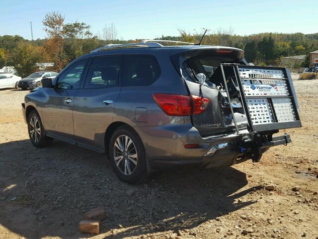 5N1DR2MN5HC608918 - 2017 NISSAN PATHFINDER GRAY photo 3