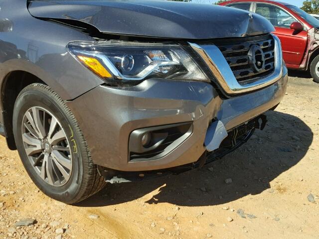 5N1DR2MN5HC608918 - 2017 NISSAN PATHFINDER GRAY photo 9