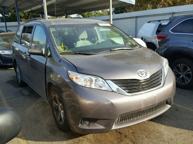 5TDKK3DC3ES464820 - 2014 TOYOTA SIENNA LE GRAY photo 1