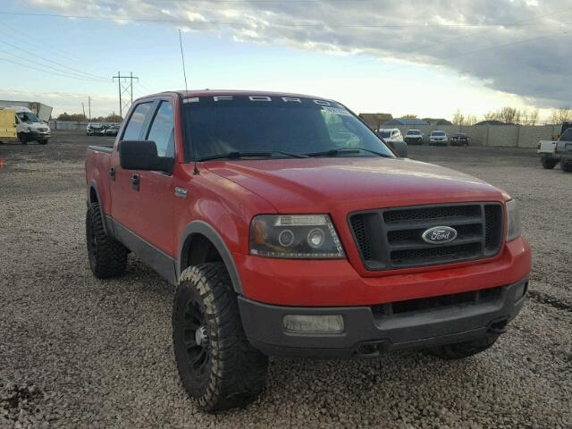 1FTPW14525FB67571 - 2005 FORD F150 SUPER RED photo 1