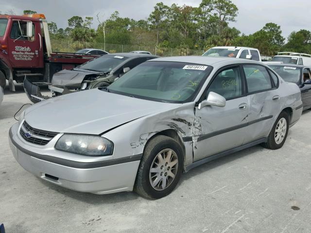 2G1WF52E339388746 - 2003 CHEVROLET IMPALA 银色 照片 2