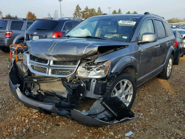 3C4PDCDG2CT184828 - 2012 DODGE JOURNEY CR GRAY photo 2