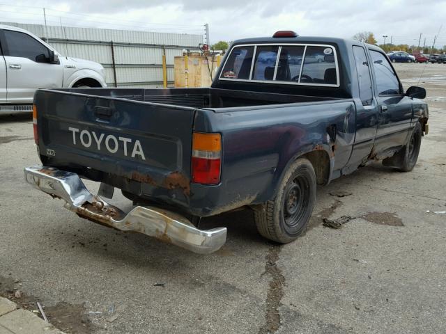 JT4VN93D2R5043684 - 1994 TOYOTA PICKUP GREEN photo 4