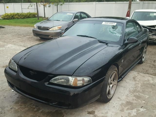 1FALP4046RF163755 - 1994 FORD MUSTANG BLACK photo 2