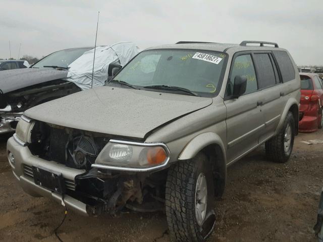 JA4MT31R42J041536 - 2002 MITSUBISHI MONTERO SP SILVER photo 2