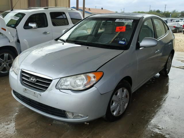 KMHDU46D58U428718 - 2008 HYUNDAI ELANTRA GL SILVER photo 2