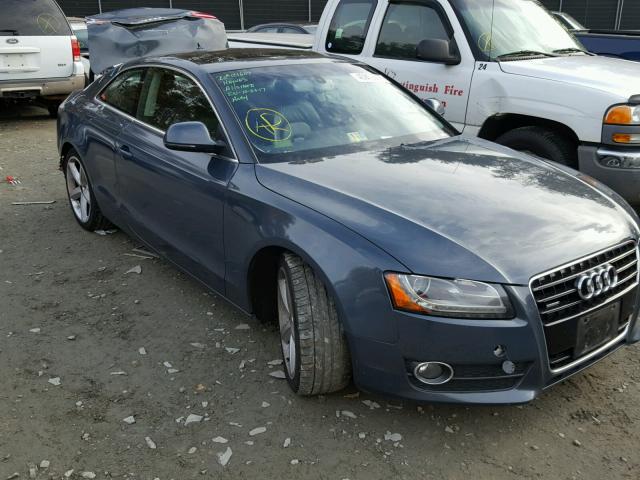 WAUDK78T58A039074 - 2008 AUDI A5 QUATTRO BLUE photo 1