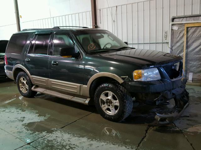 1FMFU18L63LC36282 - 2003 FORD EXPEDITION GREEN photo 1
