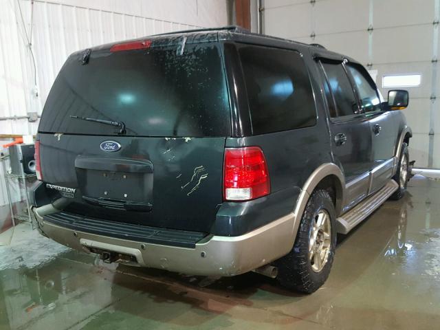 1FMFU18L63LC36282 - 2003 FORD EXPEDITION GREEN photo 4