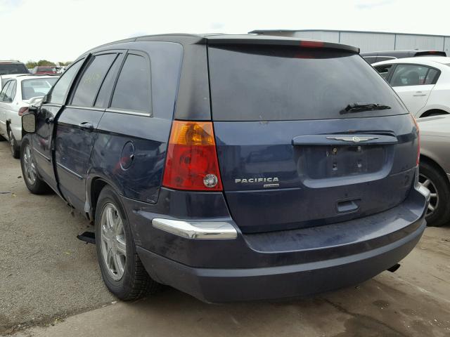 2C4GM68415R434969 - 2005 CHRYSLER PACIFICA BLUE photo 3