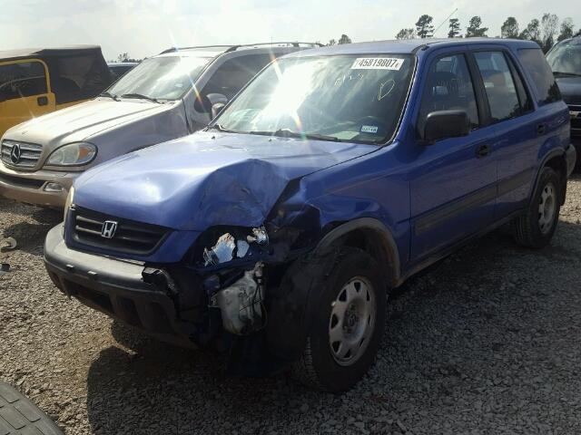 JHLRD2840YC006103 - 2000 HONDA CR-V LX BLUE photo 2