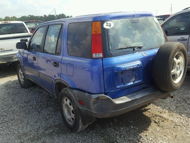 JHLRD2840YC006103 - 2000 HONDA CR-V LX BLUE photo 3