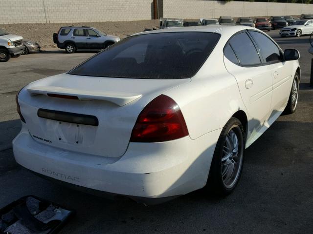 2G2WP552371214237 - 2007 PONTIAC GRAND PRIX WHITE photo 4