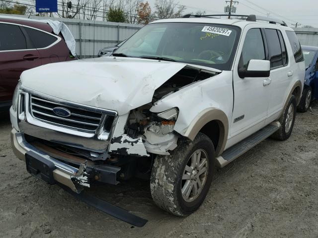 1FMEU74EX6UA32511 - 2006 FORD EXPLORER E WHITE photo 2