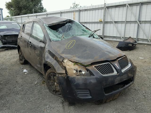 5Y2SP67019Z404513 - 2009 PONTIAC VIBE BLACK photo 1