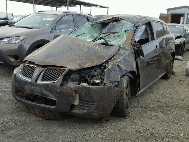 5Y2SP67019Z404513 - 2009 PONTIAC VIBE BLACK photo 2