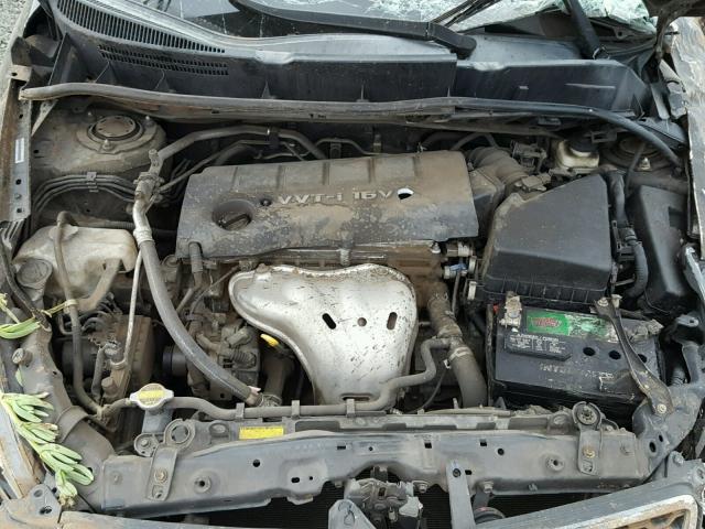 5Y2SP67019Z404513 - 2009 PONTIAC VIBE BLACK photo 7