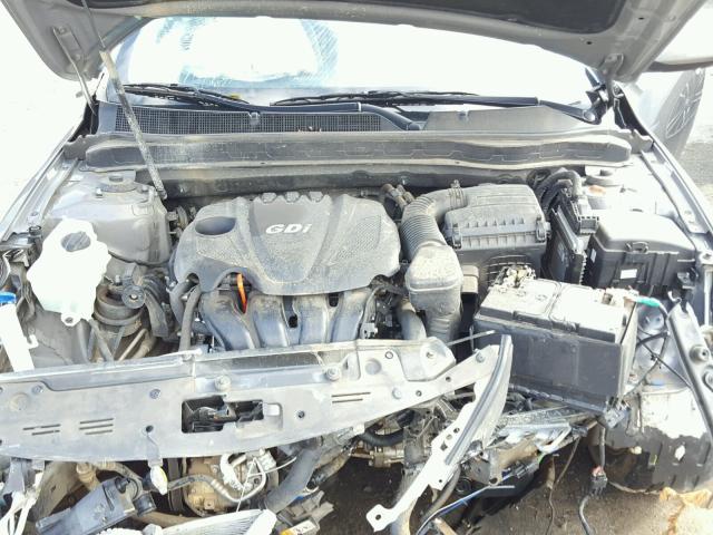 5XXGN4A78EG324760 - 2014 KIA OPTIMA EX SILVER photo 7