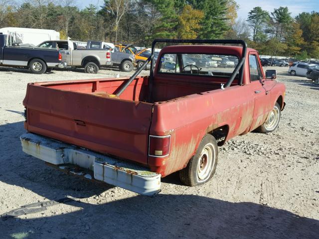 CS10DPB22450 - 1968 GMC SIERRA 150 RED photo 4