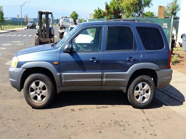 4F2CU08171KM34114 - 2001 MAZDA TRIBUTE LX BLUE photo 9