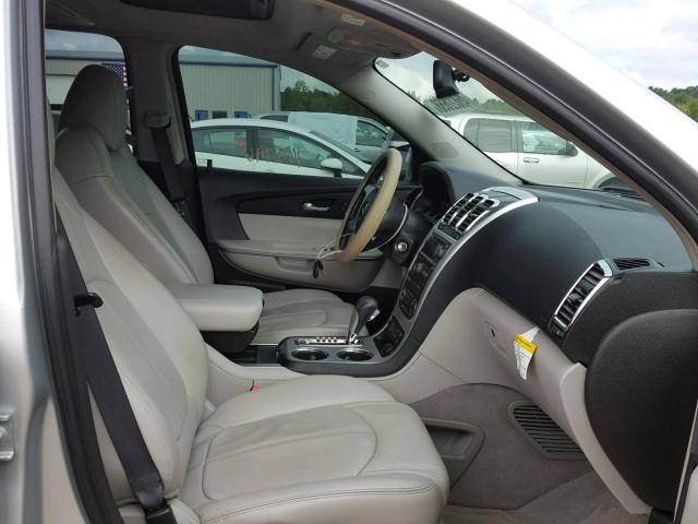 1GKER23D59J169559 - 2009 GMC ACADIA SLT 银色 照片 5