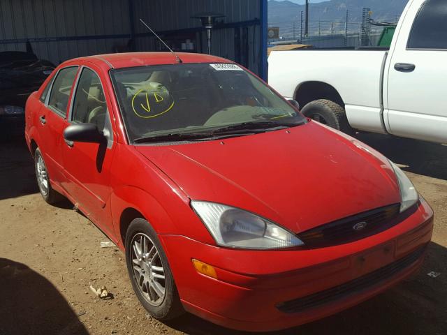 1FAFP3839YW260160 - 2000 FORD FOCUS ZTS RED photo 1