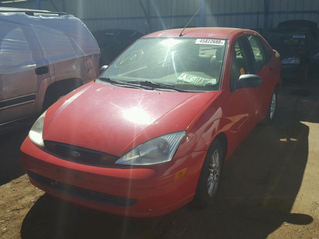 1FAFP3839YW260160 - 2000 FORD FOCUS ZTS RED photo 2