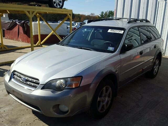 4S4BP61C957301778 - 2005 SUBARU LEGACY SILVER photo 2