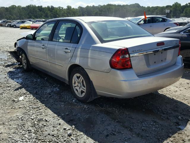 1G1ZS58F77F112673 - 2007 CHEVROLET MALIBU LS ვერცხლისფერი ფოტო 3
