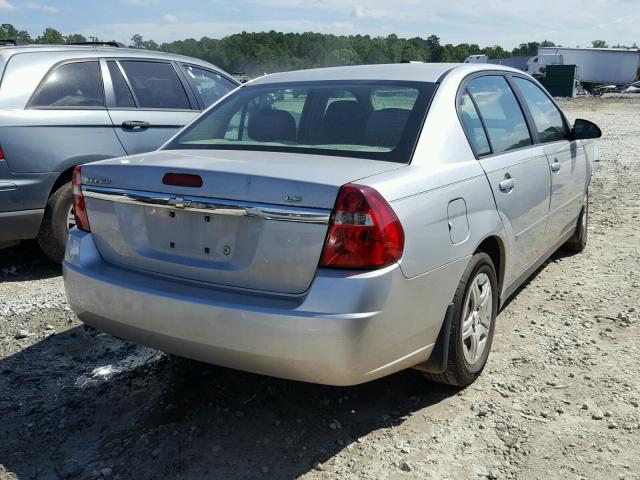 1G1ZS58F77F112673 - 2007 CHEVROLET MALIBU LS ვერცხლისფერი ფოტო 4