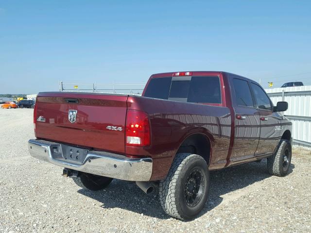 3C6UR5DL1GG191904 - 2016 RAM 2500 SLT MAROON photo 4