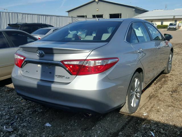 4T1BF1FK0GU153174 - 2016 TOYOTA CAMRY LE SILVER photo 4