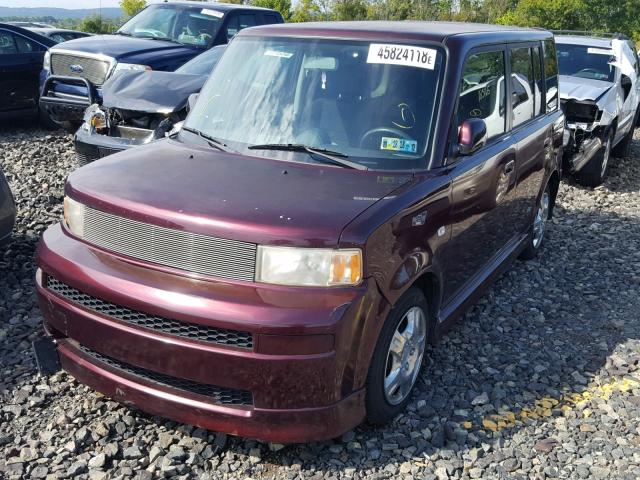 JTLKT324554021058 - 2005 TOYOTA SCION XB Күлгін фото 2