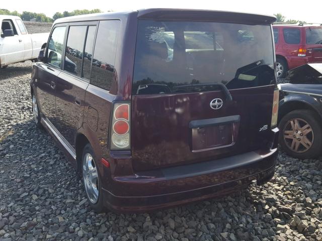 JTLKT324554021058 - 2005 TOYOTA SCION XB Күлгін фото 3