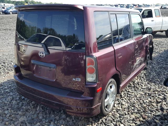 JTLKT324554021058 - 2005 TOYOTA SCION XB Күлгін фото 4