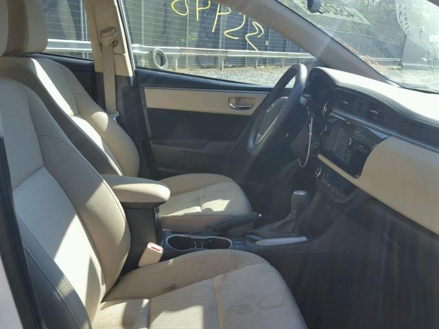 5YFBPRHE9FP230627 - 2015 TOYOTA COROLLA EC 白色 照片 5