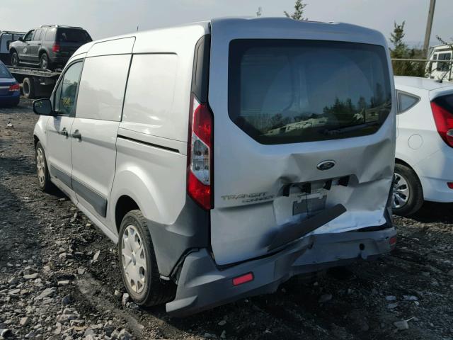 NM0LE7E70E1152484 - 2014 FORD TRANSIT CO SILVER photo 3