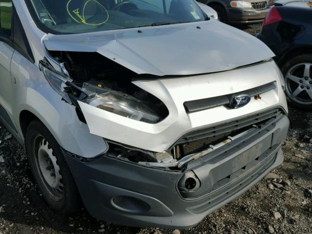 NM0LE7E70E1152484 - 2014 FORD TRANSIT CO SILVER photo 9