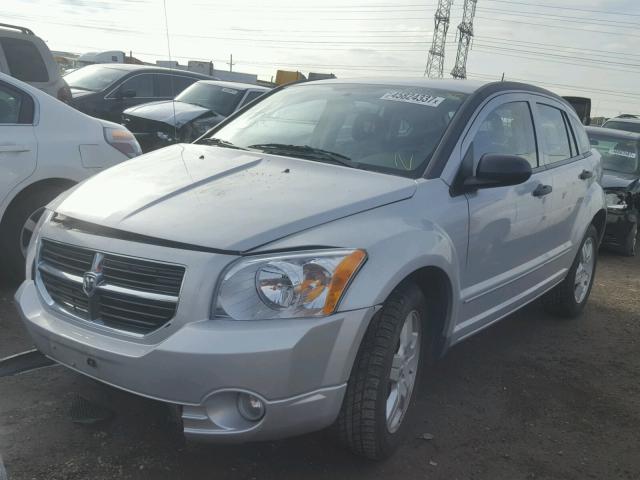 1B3HB48B58D503457 - 2008 DODGE CALIBER SX SILVER photo 2