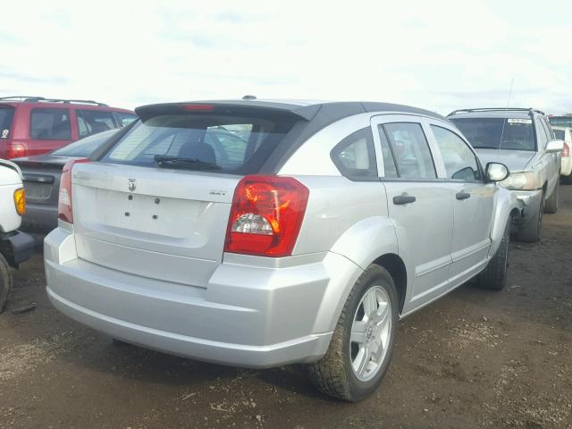 1B3HB48B58D503457 - 2008 DODGE CALIBER SX SILVER photo 4