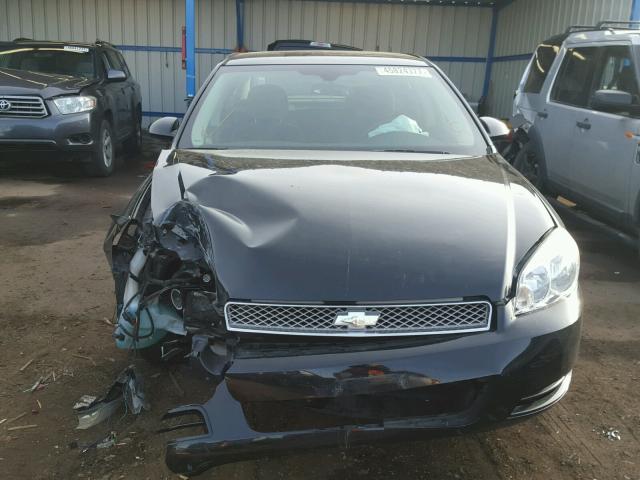 2G1WG5E38C1149988 - 2012 CHEVROLET IMPALA LT BLACK photo 10