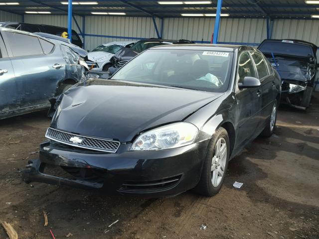 2G1WG5E38C1149988 - 2012 CHEVROLET IMPALA LT BLACK photo 2