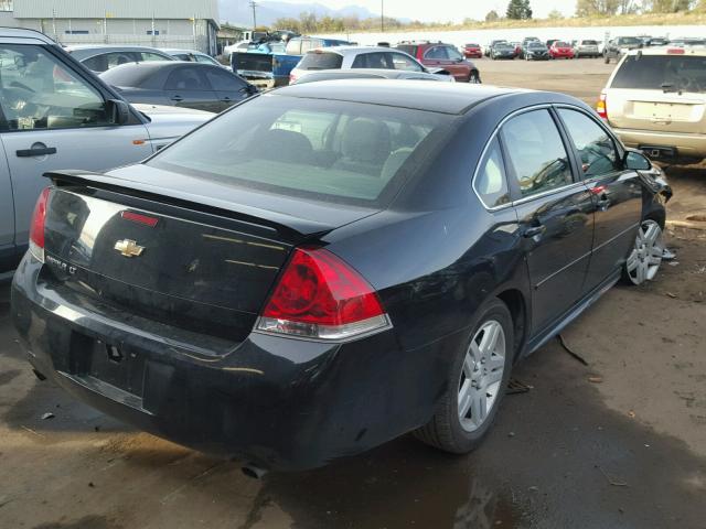 2G1WG5E38C1149988 - 2012 CHEVROLET IMPALA LT BLACK photo 4