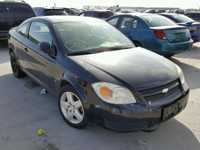 1G1AL15F977407758 - 2007 CHEVROLET COBALT LT BLACK photo 1