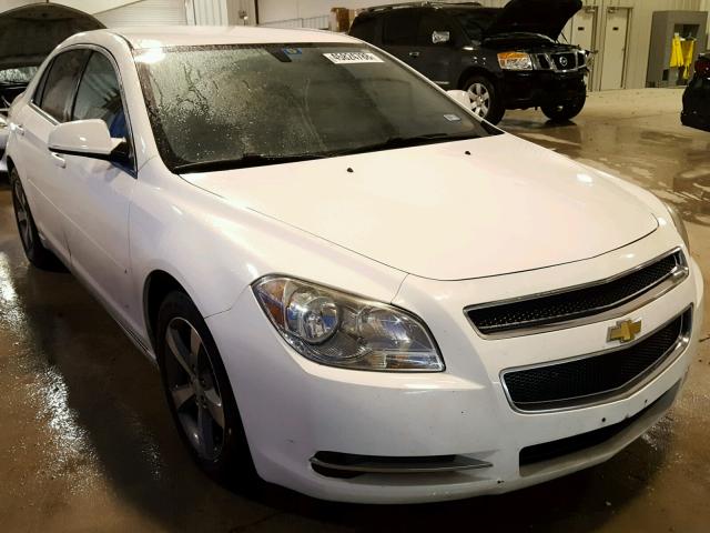 1G1ZC5EU6BF292091 - 2011 CHEVROLET MALIBU 1LT WHITE photo 1